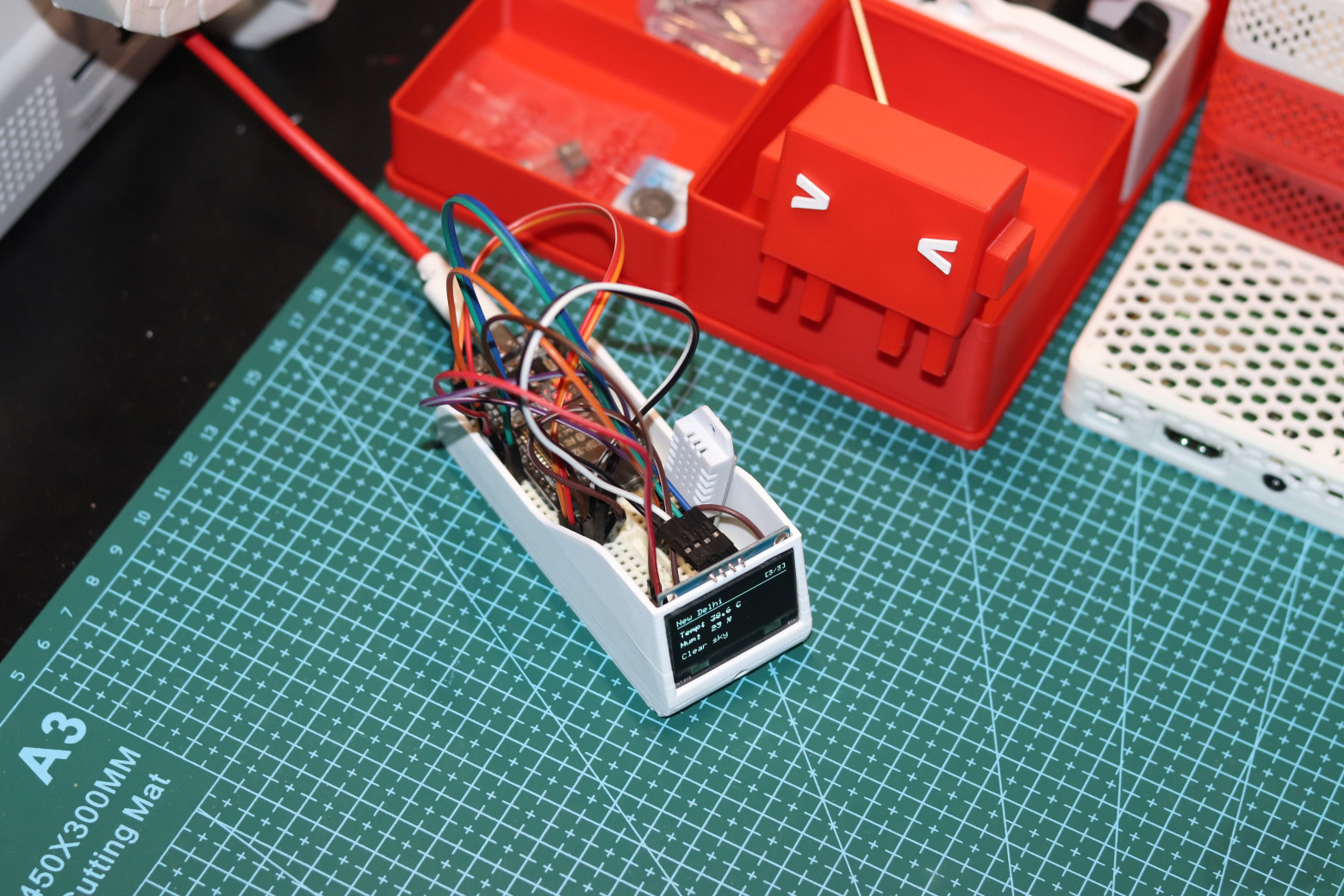 Готовая инфопанель ESP32